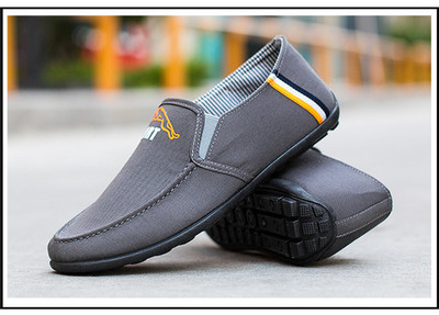 賓如意男士帆布鞋 韓版時尚休閑與實用駕駛的完美結合